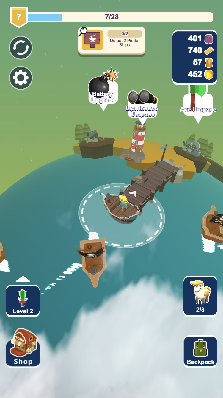 Expanding toward the sea