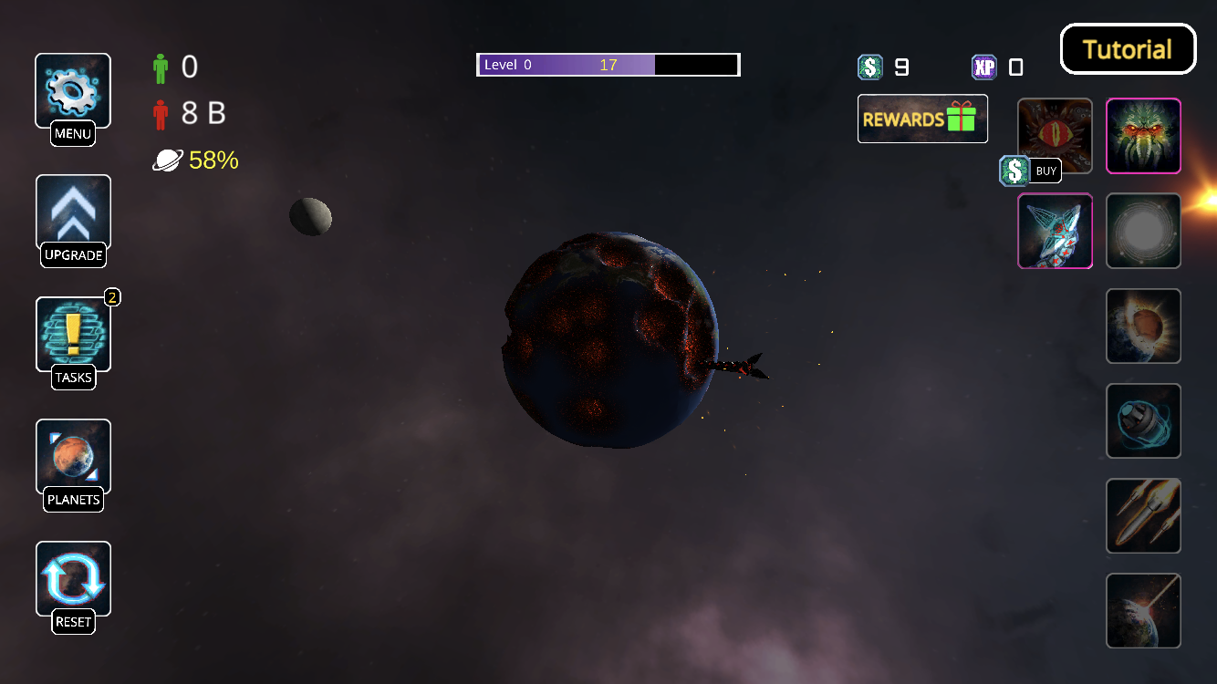 Asteroid attack