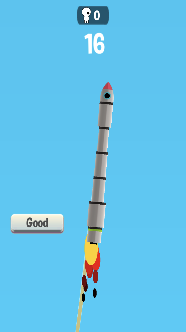 Flight toward Mars