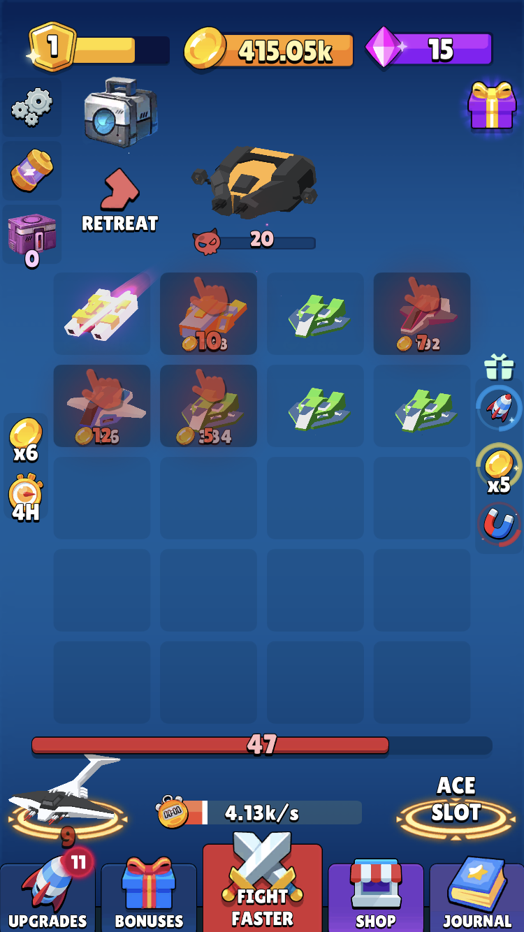 Fleet battle