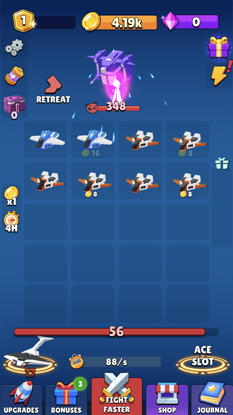 Merging a fleet pair